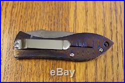NEW Boker 113210 Thorn Mokuti Folding Knife Titanium Limited Edition CHOICE S/N