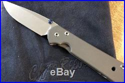 - NEW CHRIS REEVE Small Sebenza 21 Titanium CPM-S35VN KNIFE