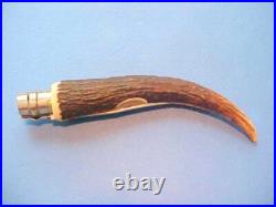 NEW CUSTOM FRENCH OPINEL No 8 STAINLESS BLADE POCKET KNIFE ANTLER STAG HANDLE