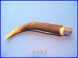 NEW CUSTOM FRENCH OPINEL No 8 STAINLESS BLADE POCKET KNIFE ANTLER STAG HANDLE
