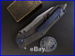 NEW District 9 Paladin Knife M390 Custom Tactical Bear Flipper Folding Knife Kit
