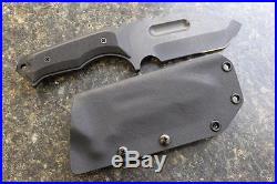 NEW Medford Emperor Fixed Blade Knife G10 Scales Black PVD D2 Blade MK50DP-08KB