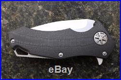 NEW MicroTech Custom Star Lord Flipper G10 Handle Two-Tone Stonewash ELMAX Blade