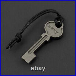 NEW! Nice Guy Machine Co F Key Home/Away Titanium Prybar, NGMCo, USA Made