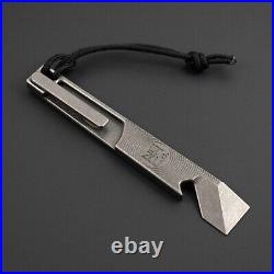 NEW! Nice Guy Machine Co. FAFO Side Piece Titanium EDC Prybar, NGMCo USA RARE