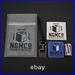 NEW! Nice Guy Machine Co Minion Titanium Prybar / Key Clip NGMCo, USA Made