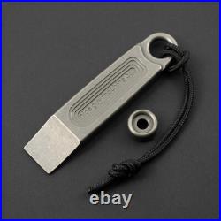 NEW! Nice Guy Machine Co. My First Pry palabra a tu madre Ti Prybar & Ti Bead