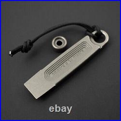 NEW! Nice Guy Machine Co. My First Pry palabra a tu madre Ti Prybar & Ti Bead
