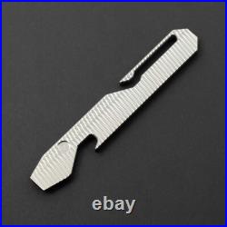 NEW! Oz Machine Co. Titanium Pry, Radial Frag/Golf Putter Milling, Stonewashed