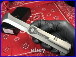NEW RARE Crescent Edges Spade Knife Apple Remote Titanium Carbon Fiber