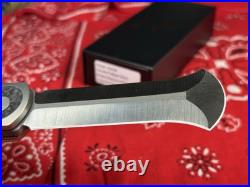 NEW RARE Crescent Edges Spade Knife Apple Remote Titanium Carbon Fiber