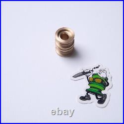 NEW! Scoopy Loops Large Bronze Lanyard Bead