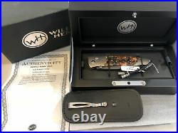 NEW William Henry B30 GENTAC MARDI GRAS Knife Ltd 250 Damascus Orig $950
