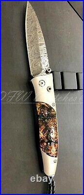 NEW William Henry B30 GENTAC MARDI GRAS Knife Ltd 250 Damascus Orig $950