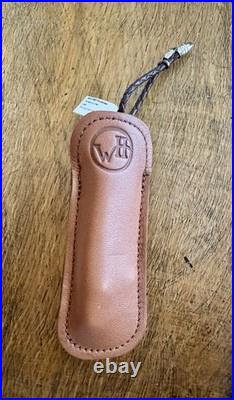 NIB William Henry Folding Pocketknife B05 Monarch Ponderosa Pine Topaz 2017