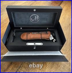 NIB William Henry Folding Pocketknife B05 Monarch Ponderosa Pine Topaz 2017
