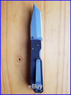 New Buck Knife 880 T Strider Ats-34 Steel Blade G-10 Handles + 154cm Sp Blade
