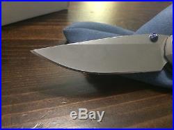 New Chris Reeve Knives Large Sebenza 21 S35VN Blade Titanium Handle (July 18)