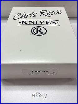 New Chris Reeve Knives, Umnumzaan, Oct, S35VN, Titanium Handle, Free Gift