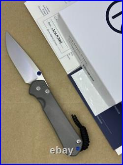 New Chris Reeve Large Sebenza 31 Titanium Handle Magnacut Drop Point Blade -l