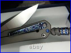 New Chris Reeves Full Dress Sebenza 31 Special Edition Timascus Clip Unique CGG