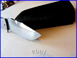 New Chuck Gedraitis Custom Titanium Flipper Folder Knife