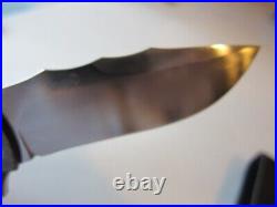 New Chuck Gedraitis Custom Titanium Flipper Folder Knife
