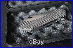 New Field Cleaver Heavy Tactical Hunting Flipper Knife D2 Blade & Titanium