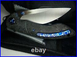 New Massdrop by Eric Ochs Orca Blue Mokuti Titanium Marbled Carbon Fiber $765.00