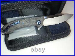 New Massdrop by Eric Ochs Orca Blue Mokuti Titanium Marbled Carbon Fiber $765.00