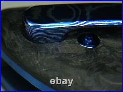 New Massdrop by Eric Ochs Orca Blue Mokuti Titanium Marbled Carbon Fiber $765.00