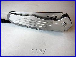 New Matthew Lerch Custom MAKO Titanium Tactical Folder Knife