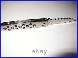 New Pre Owned Phil Boguszewski Custom #1 Knife Spike Titanium Linerlock