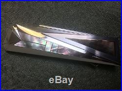New Steigerwalt Custom Folding Knife, Black Pearl And 14k Gold