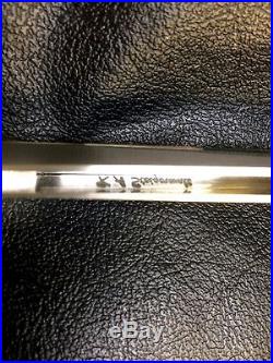 New Steigerwalt, Ken Folding Knife Black Pearl Handle with 14 K Gold Inlay