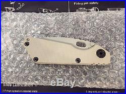 New Strider SnG Lego Arctic Grey Micro Melt PD#1 steel Knife Art Exclusive