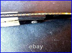 New W. D. Pease Gent's Folder Knife Bark Mammoth Scales with Gold Pins