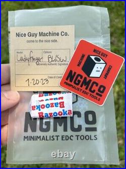 Nice Guy Machine Co. Ladyfinger Titanium Prybar NGMCo USA
