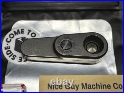 Nice Guy Machine Co. NGMCo Grasshopper Titanium Pipe & 2 Badgoods Leather Cases