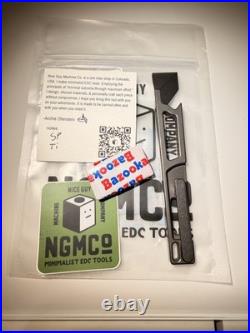 Nice Guy Machine Co. Side Piece Titanium V1 discontinued radial milling pattern