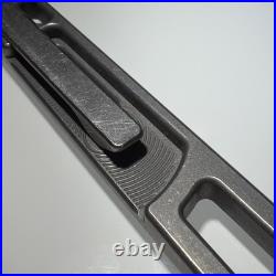 Nice Guy Machine Co. Side Piece Titanium V1 discontinued radial milling pattern