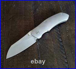 Nick Swan Custom Knives Darkstar / Brian Efros Collab USA Custom titanium