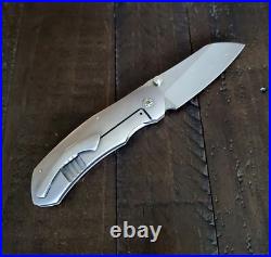 Nick Swan Custom Knives Darkstar / Brian Efros Collab USA Custom titanium