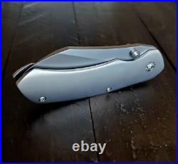 Nick Swan Custom Knives Darkstar / Brian Efros Collab USA Custom titanium