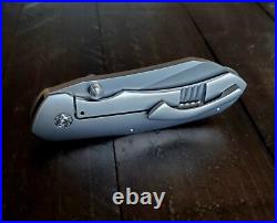 Nick Swan Custom Knives Darkstar / Brian Efros Collab USA Custom titanium