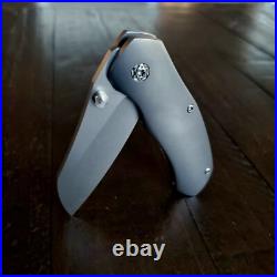 Nick Swan Custom Knives Darkstar / Brian Efros Collab USA Custom titanium