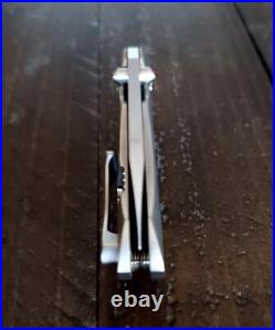 Nick Swan Custom Knives Darkstar / Brian Efros Collab USA Custom titanium