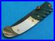 Nm Suchat Robert Calcinore Custom Art Damascus Black Gold Pearl Lockback Knife