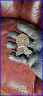 OSS Coin Knife (Vintage) Napoleon III 5 Francs 1869 Knife & File (RARE)