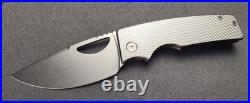 OZ Machine Company Roosevelt XL Angle Milled Magnacut All Ti Construction
